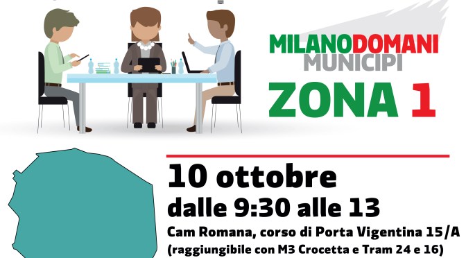 Milano Domani Municipi: per discutere del futuro della Zona 1 – Dalle Zone ai Municipi