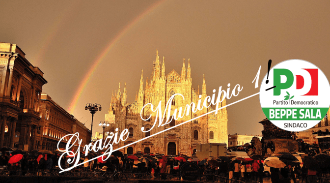 GRAZIE MUNICIPIO 1! FABIO ARRIGONI CONFERMATO PRESIDENTE E TUTTI I CANDIDATI DEL CIRCOLO SONO STATI ELETTI -APPUNTAMENTO A GIOVEDI’ 9 GIUGNO